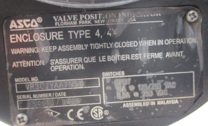 JAMESBURY 815L-11-2235-TT 250VAC 15A UNMP