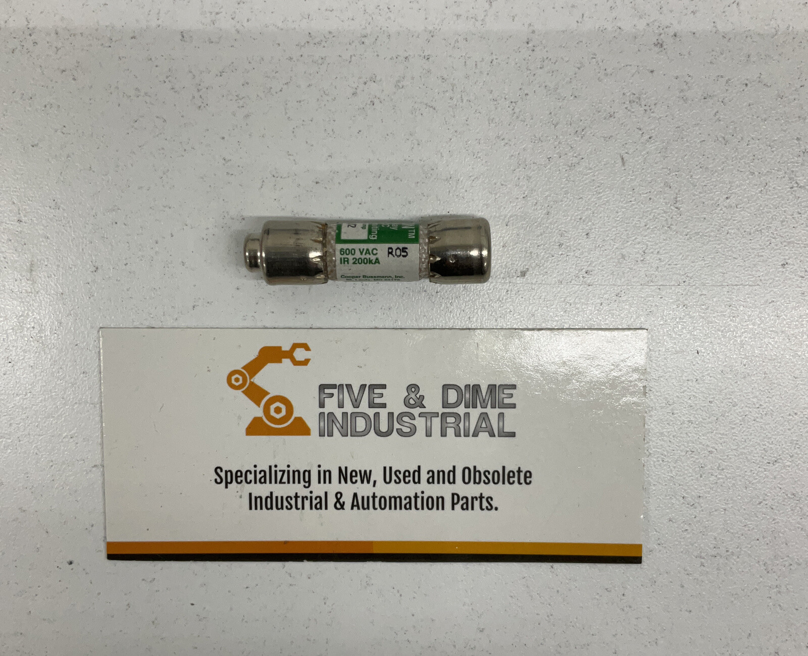Bussmann Lot of (2) New Tron FNQ-R-1/2 Fuse Time Delay (BL186)