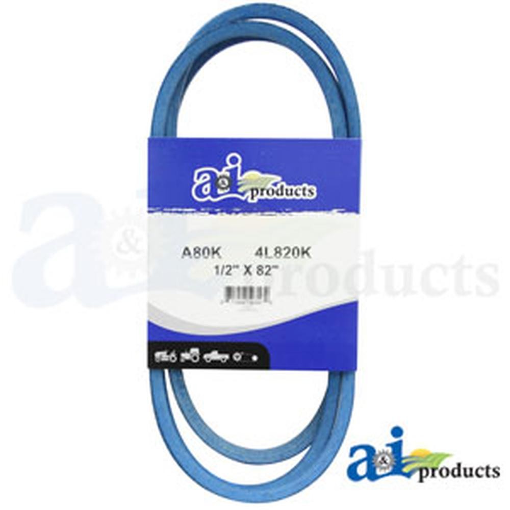 B1A80K Made With Aramid Blue V-Belt (1/2″ X 82″ )
