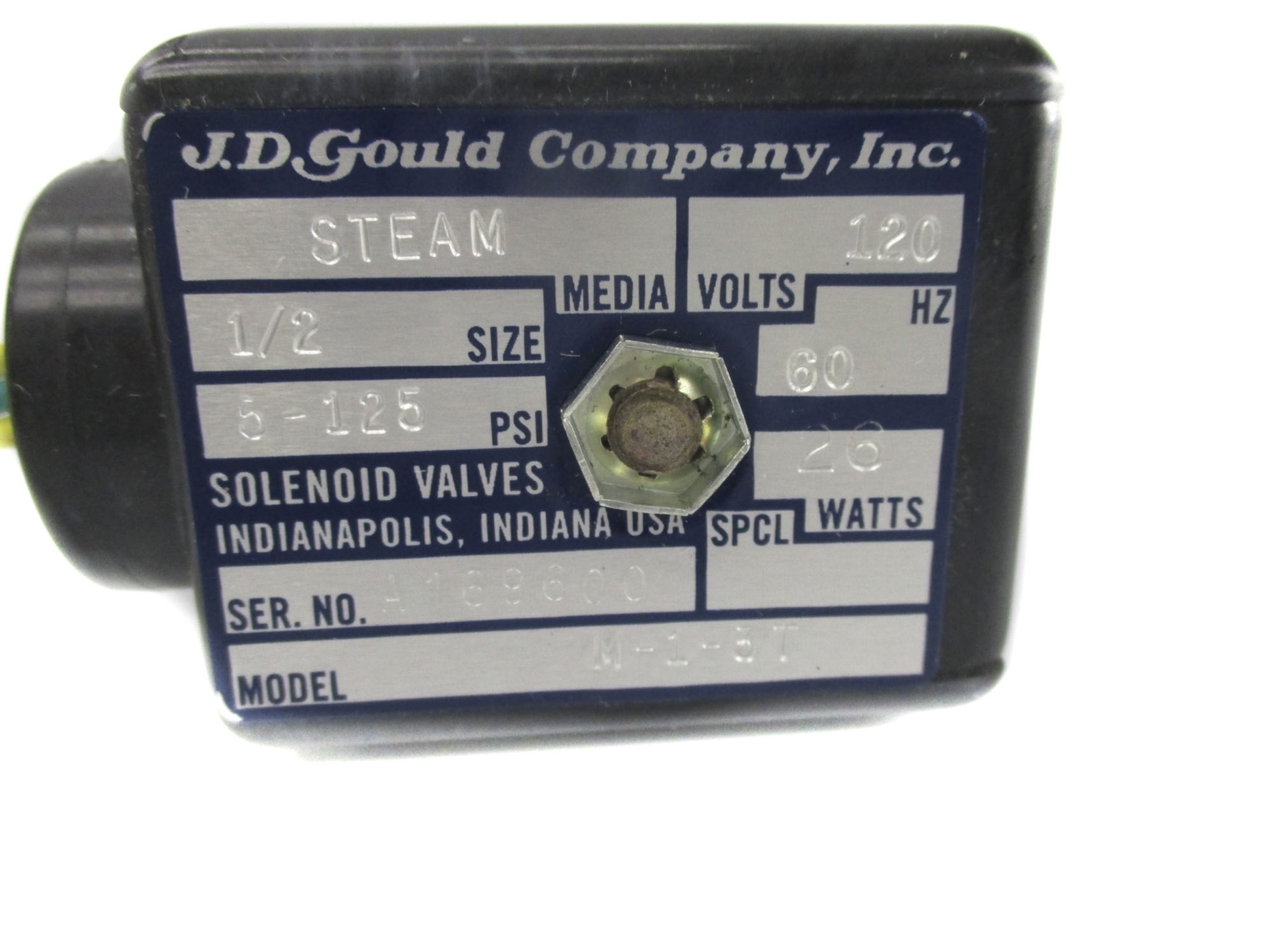 J.D GOULD M-1-5T 120V 5-125PSI NSNP
