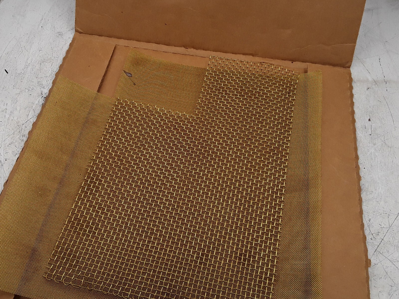 McMaster-Carr 9223T86 Brass Wire Cloth