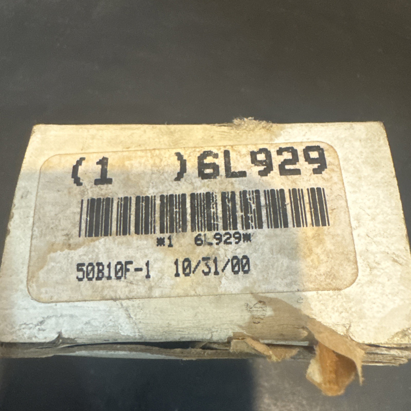 SPROCKET 50B10F-1HT 6L929 NOS