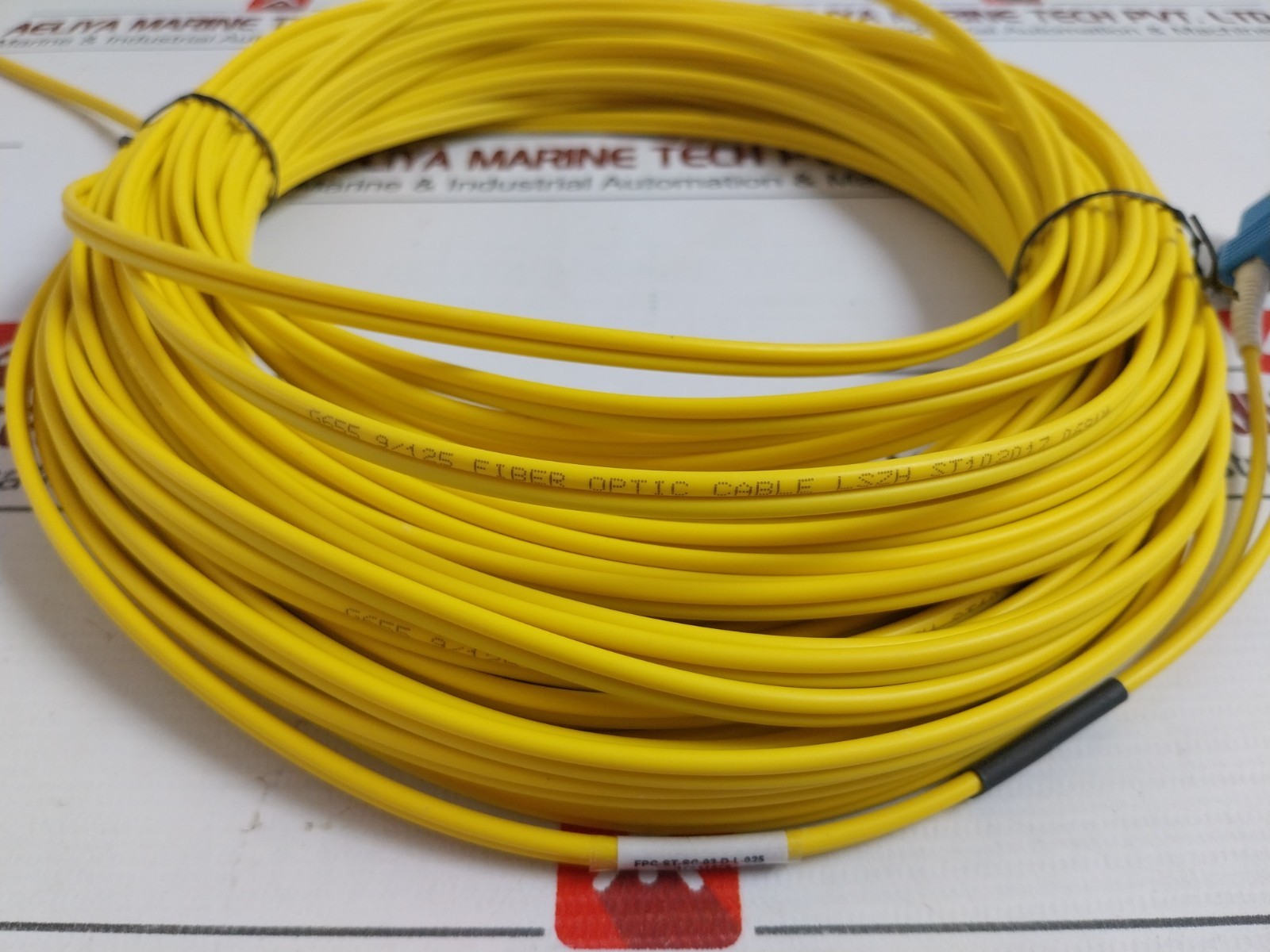 FPC-ST-SC-03-D-L-025 ST-SC Duplex Single Mode Fiber Optic Patch Cable 25M