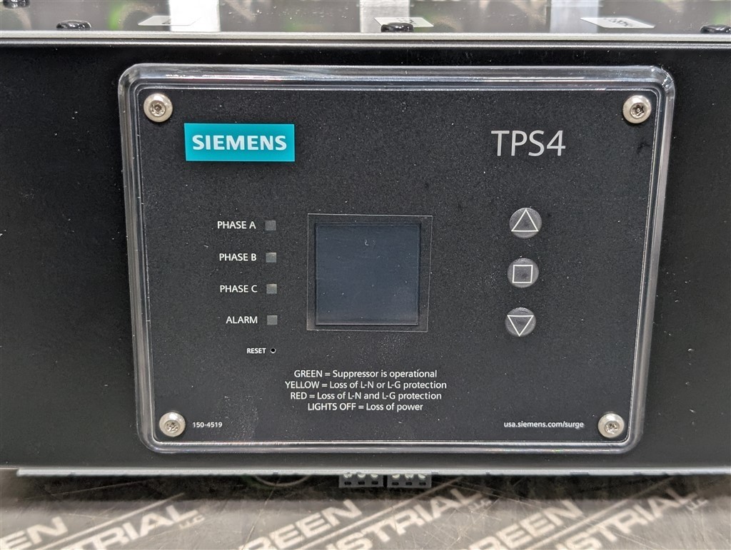NEW Siemens TPS4E0125X002 Non-Wired Surge Protection Device 480/277V 200kA SCCR