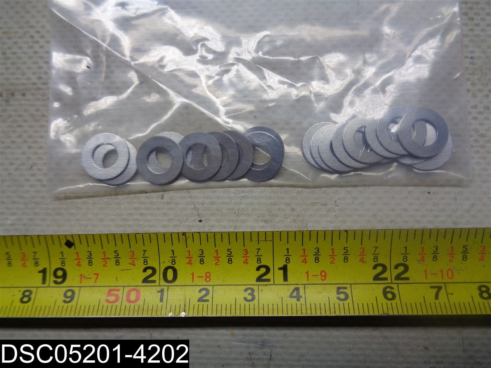 QTY=20: Din 988 Shim Rings 06172 95