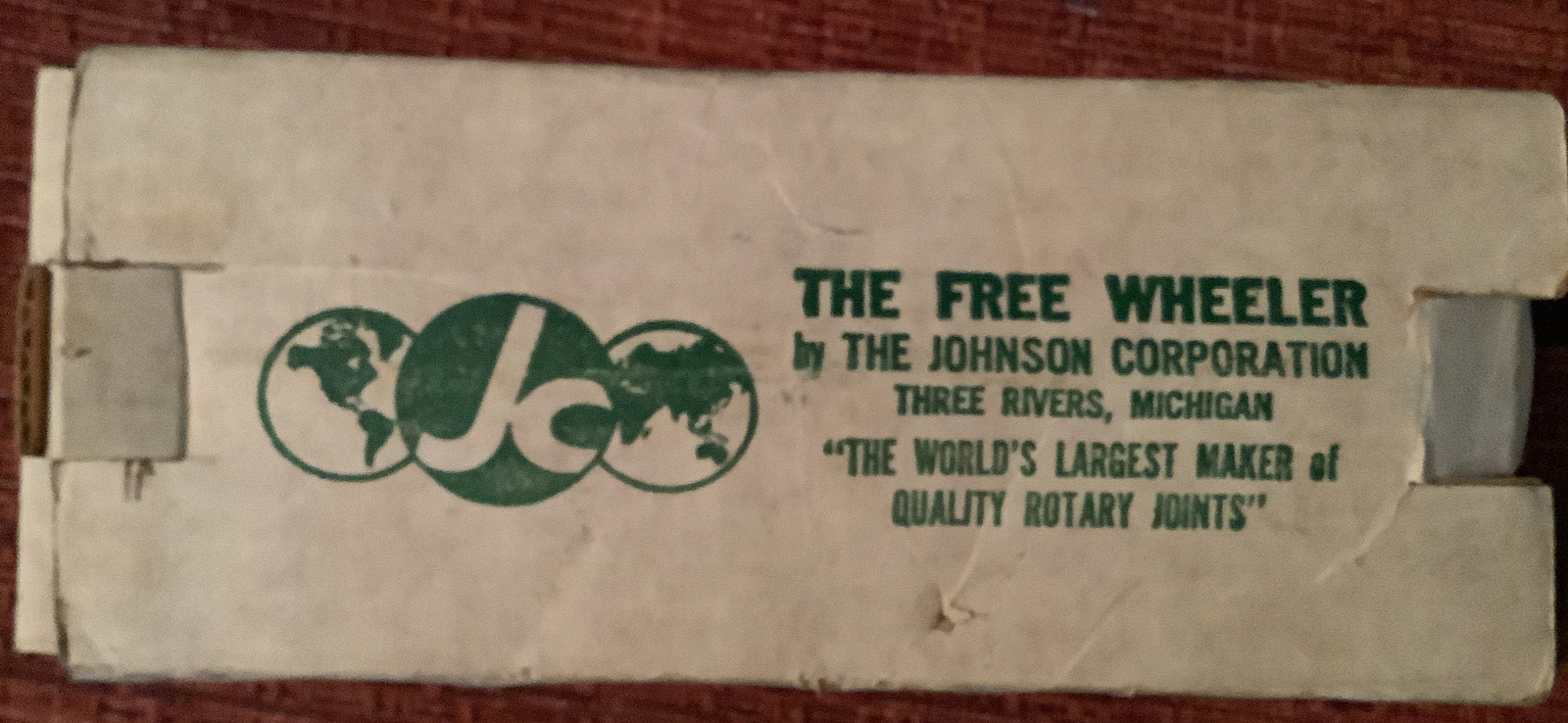NEW OLD STOCK JOHNSON CORP 1” FREE WHEELER ROTARY JOINT VALVE TYPE: W 3300