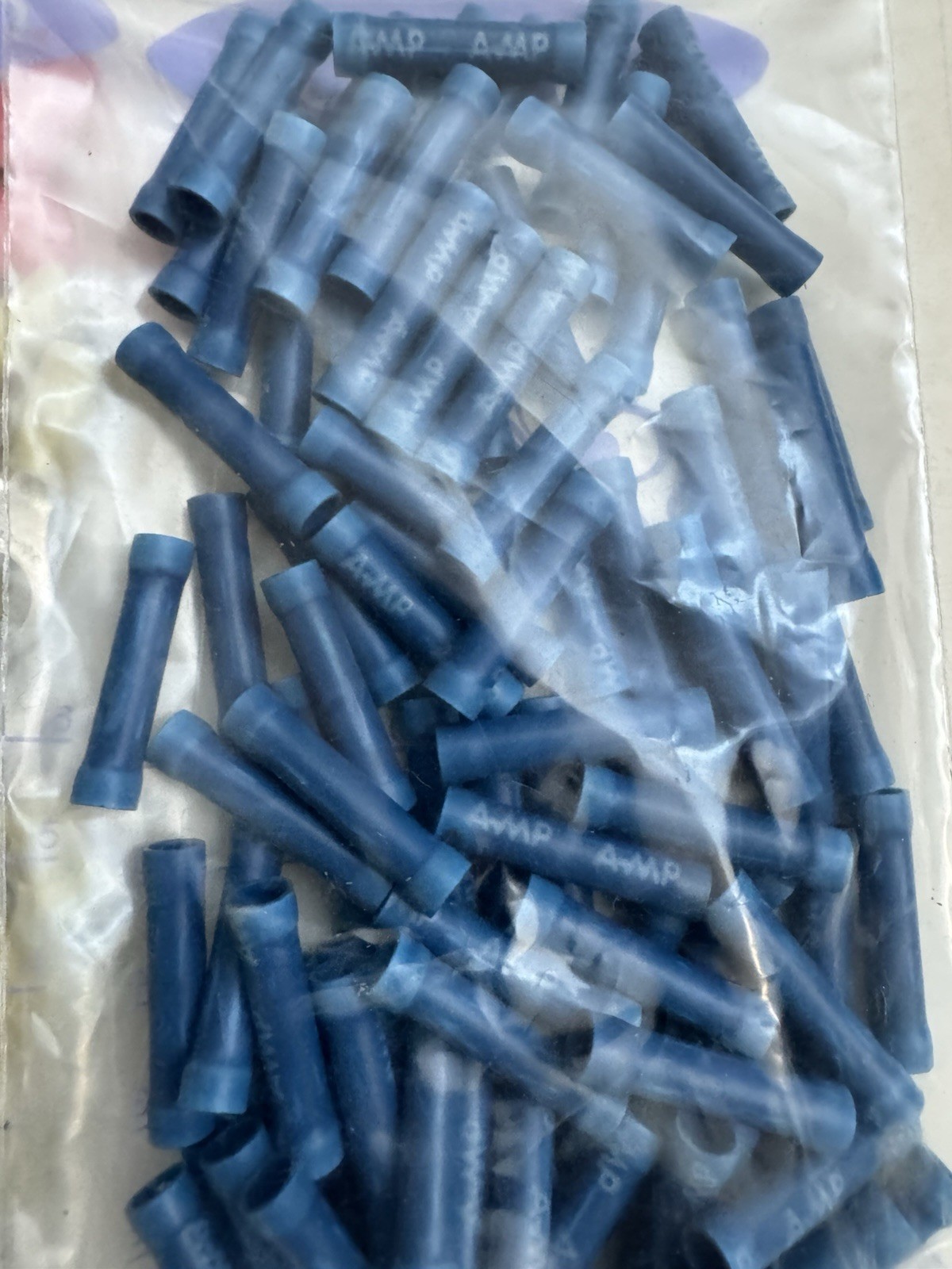 Red, Blue, Yellow Fork Terminal Vinyl Connector & Ring Terminal More Than 400New