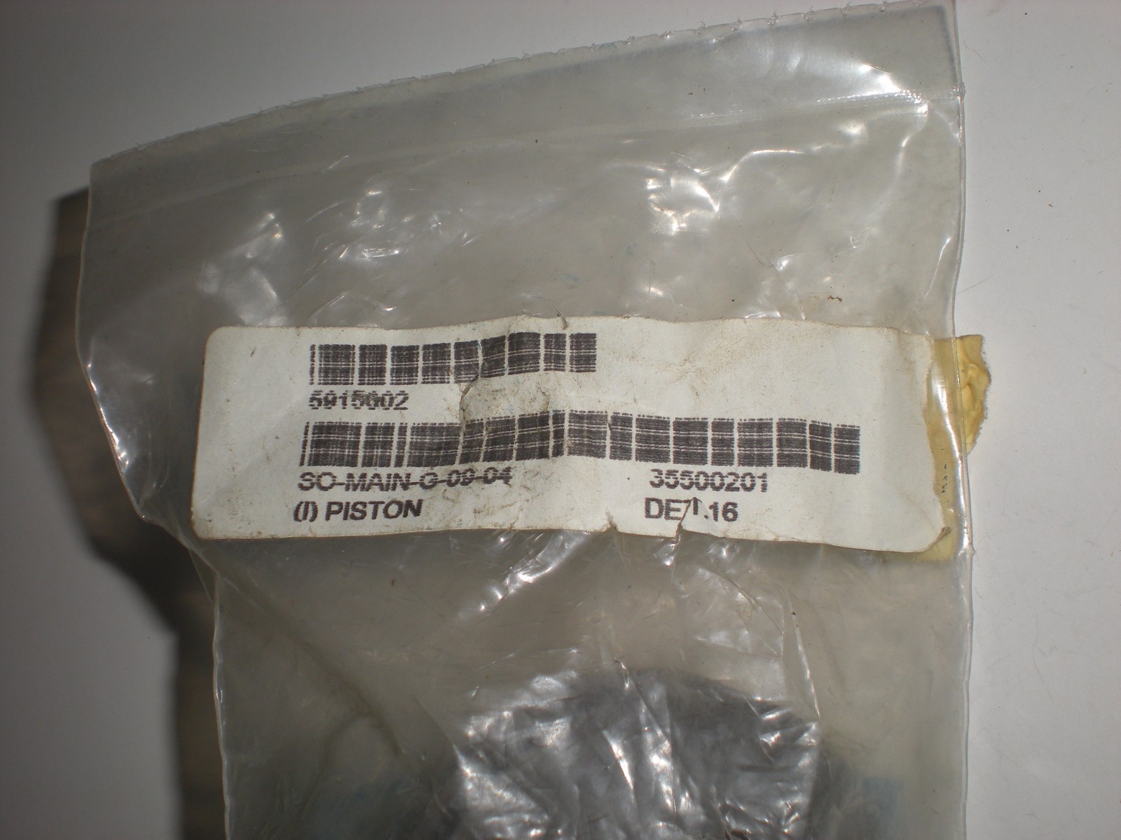 RAPIDAIR 35500201 5915002 SO-MAIN-G-09-04 PISTON NEW