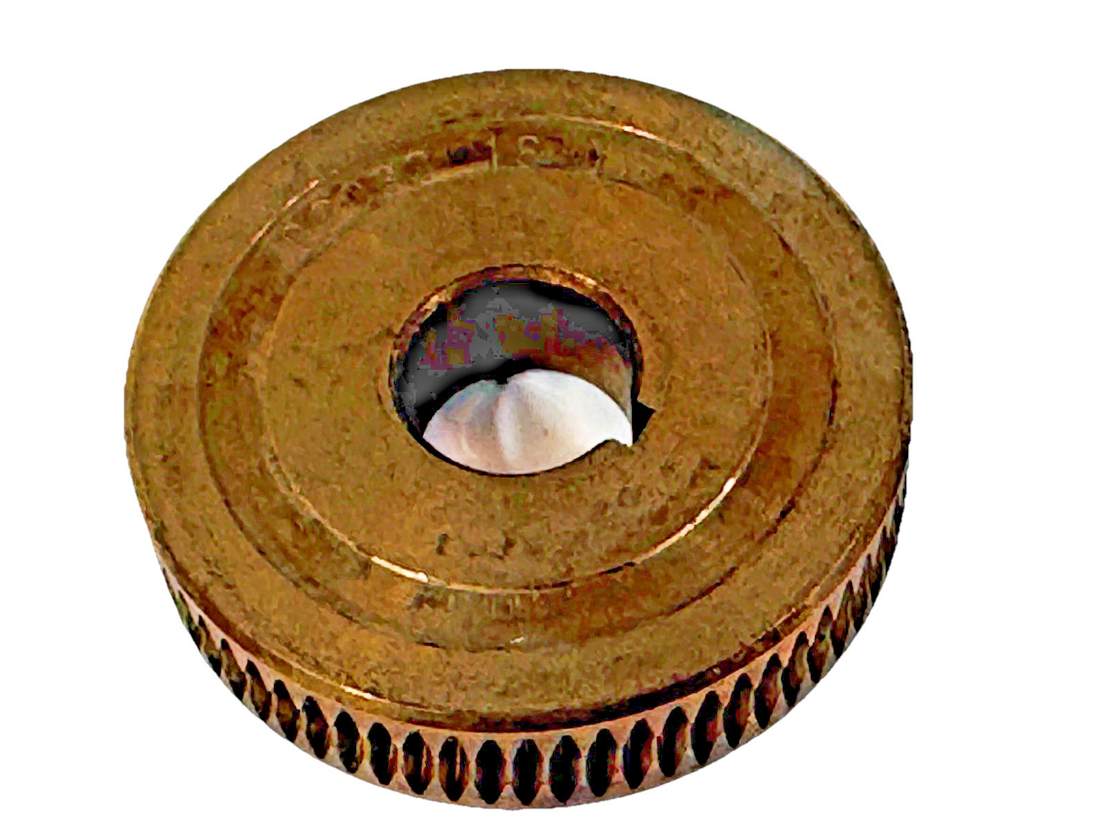 Brass / Bronze Worm Gear 602032 18 YW 0508052 3/4″ Bore 70 Teeth 2-9/16″ Dia.