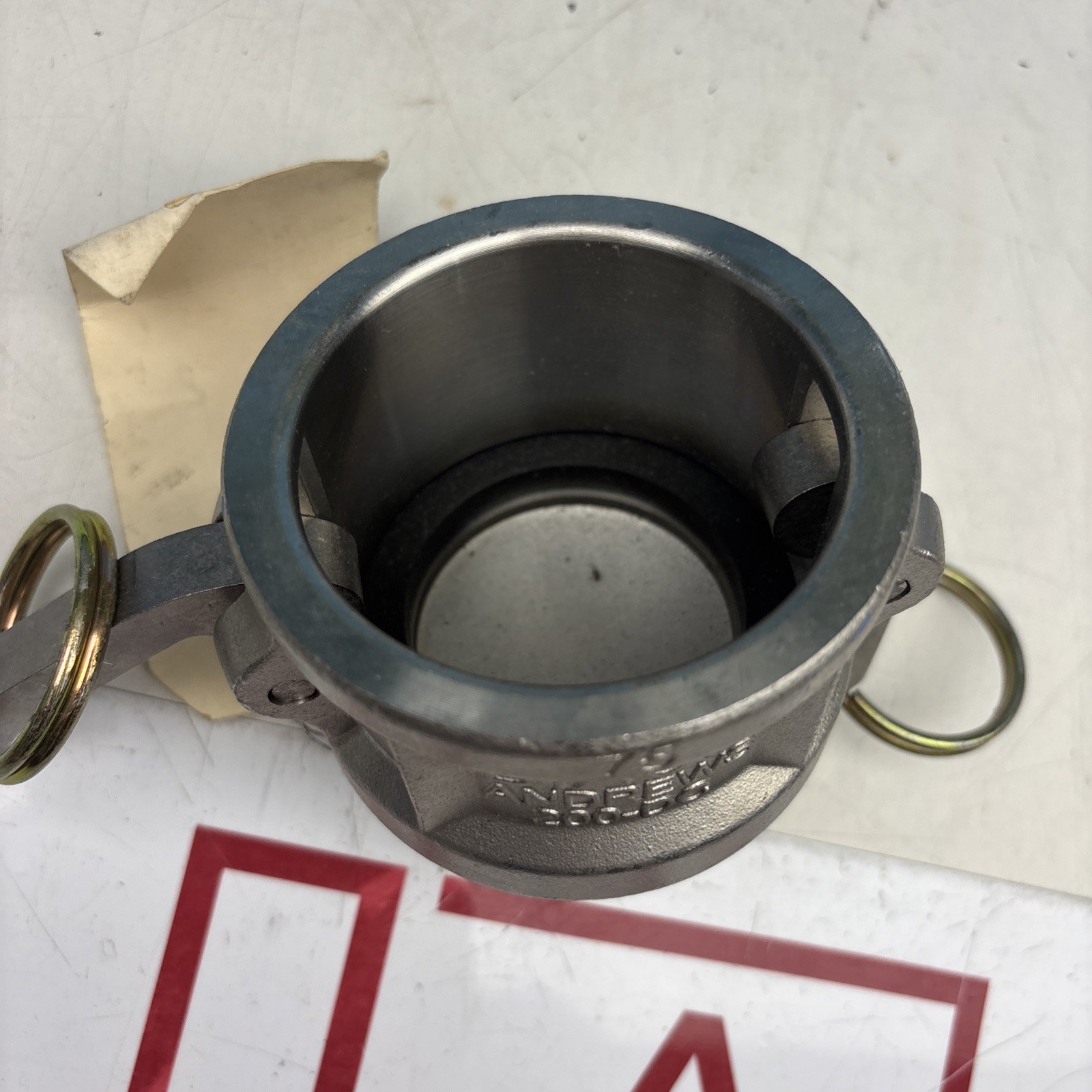 Dixon 200-DC-AL Aluminum 356T6 Type DC Cam and Groove Hose Fitting Dust Cap 2″