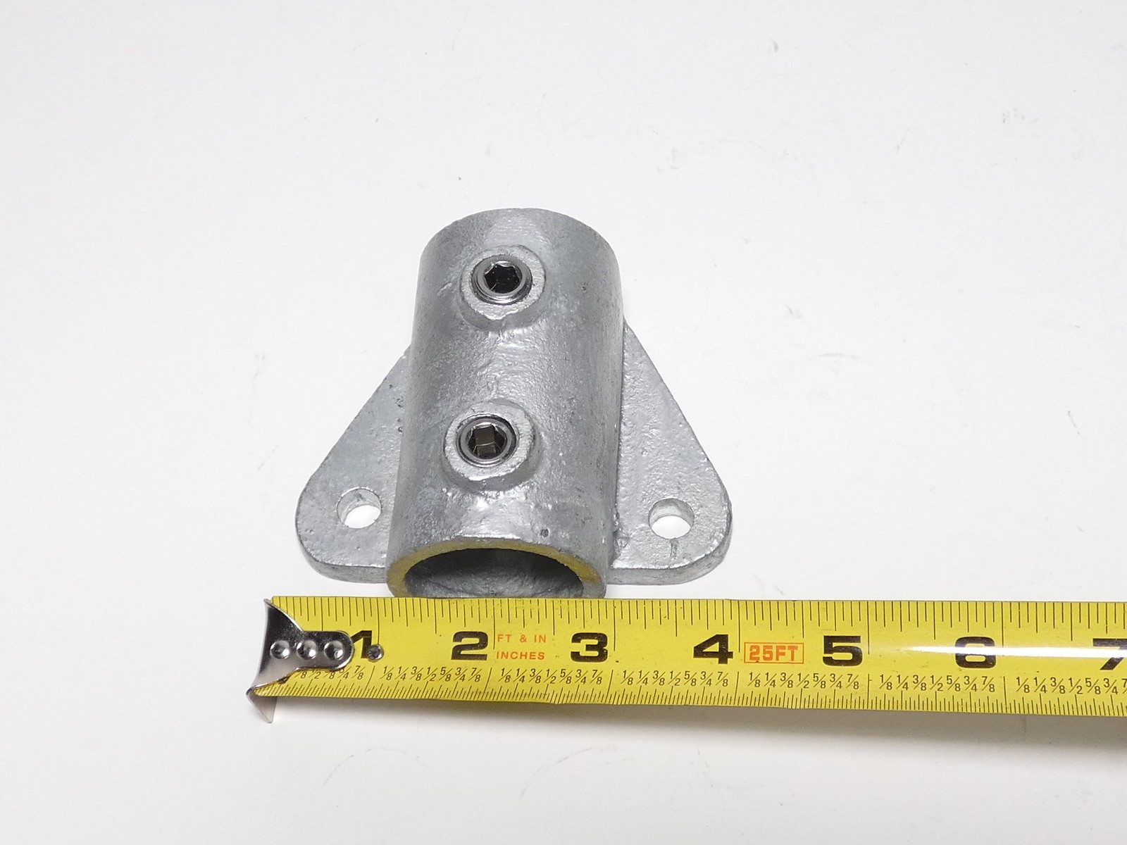 *Lot of 2* Grainger 4NXR8 Structural Fitting Speed Rail Wall Flange – NEW Sur…
