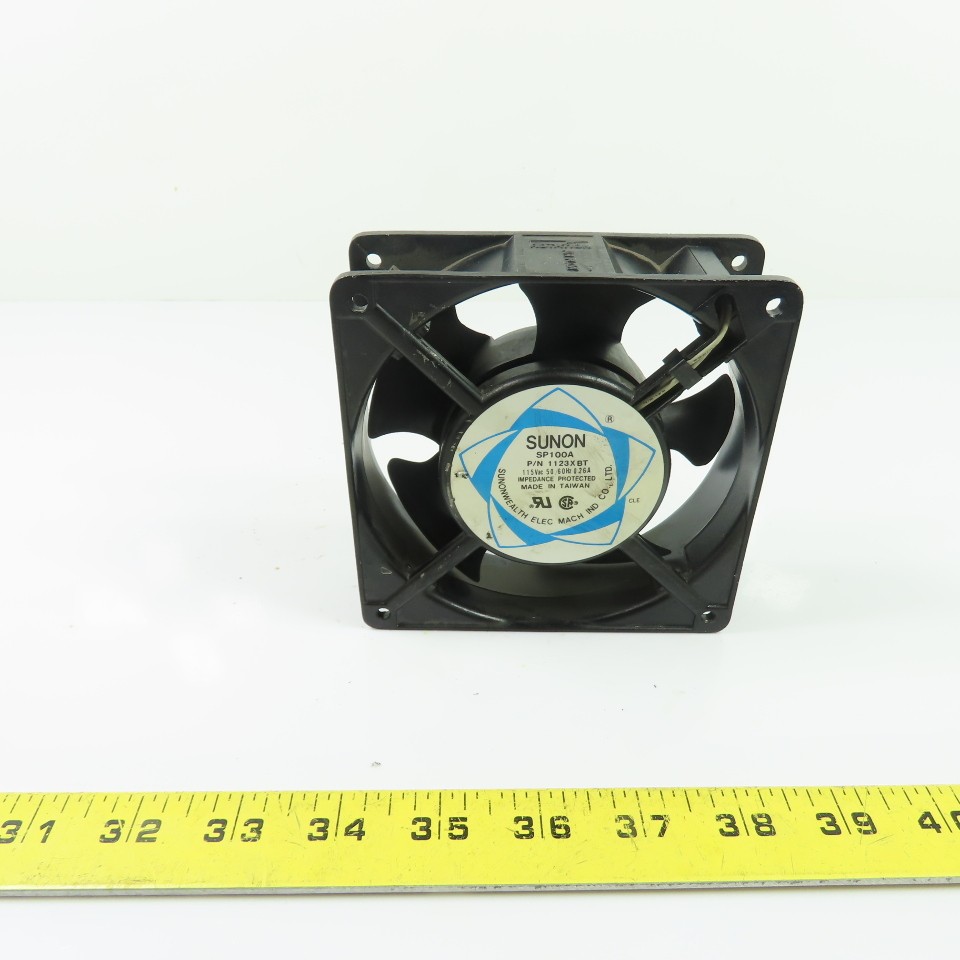 Sunon 1123XBT SP100A Axial Cooling Fan 115V 50/60Hz 0.26A