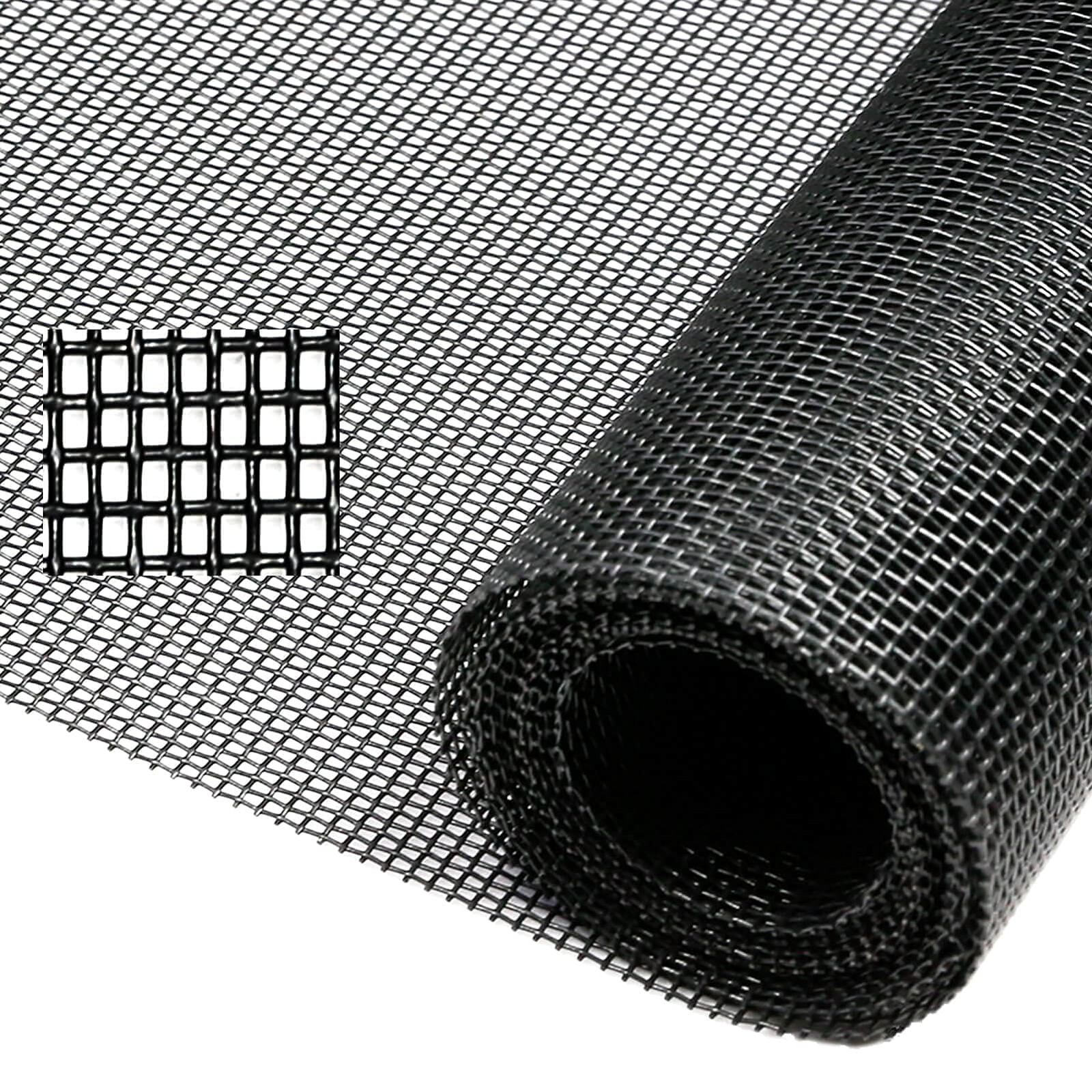 Tooltriz Pet Proof Window Screen Replacement, 60“ x 100” x 100″, Black