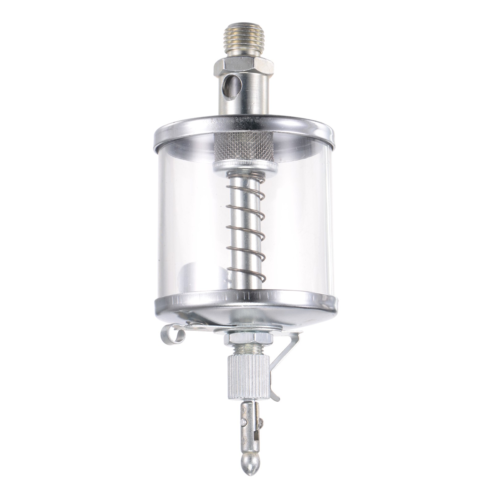 1Pcs G1/4 Needle Valve Type Oil Cup DIY 100ml Sight Gravity Drip Feed Oiler