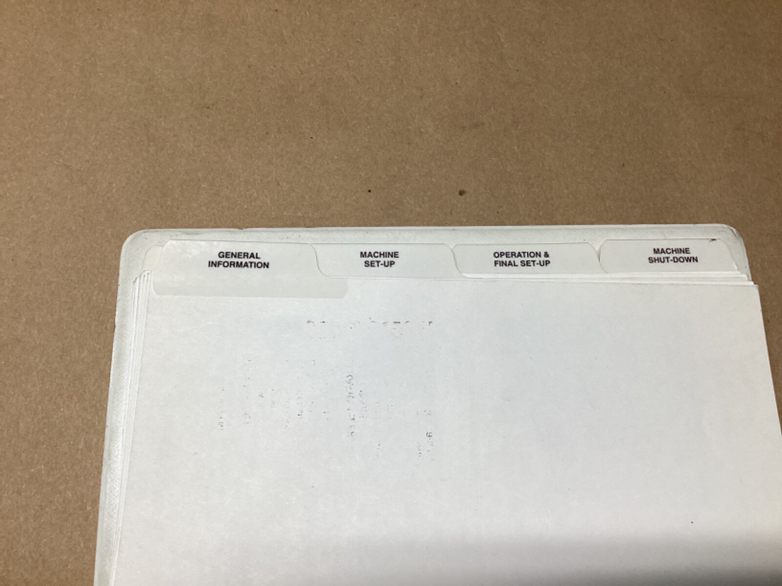VAN DORN DEMAG OPERATION MANUAL #128L81