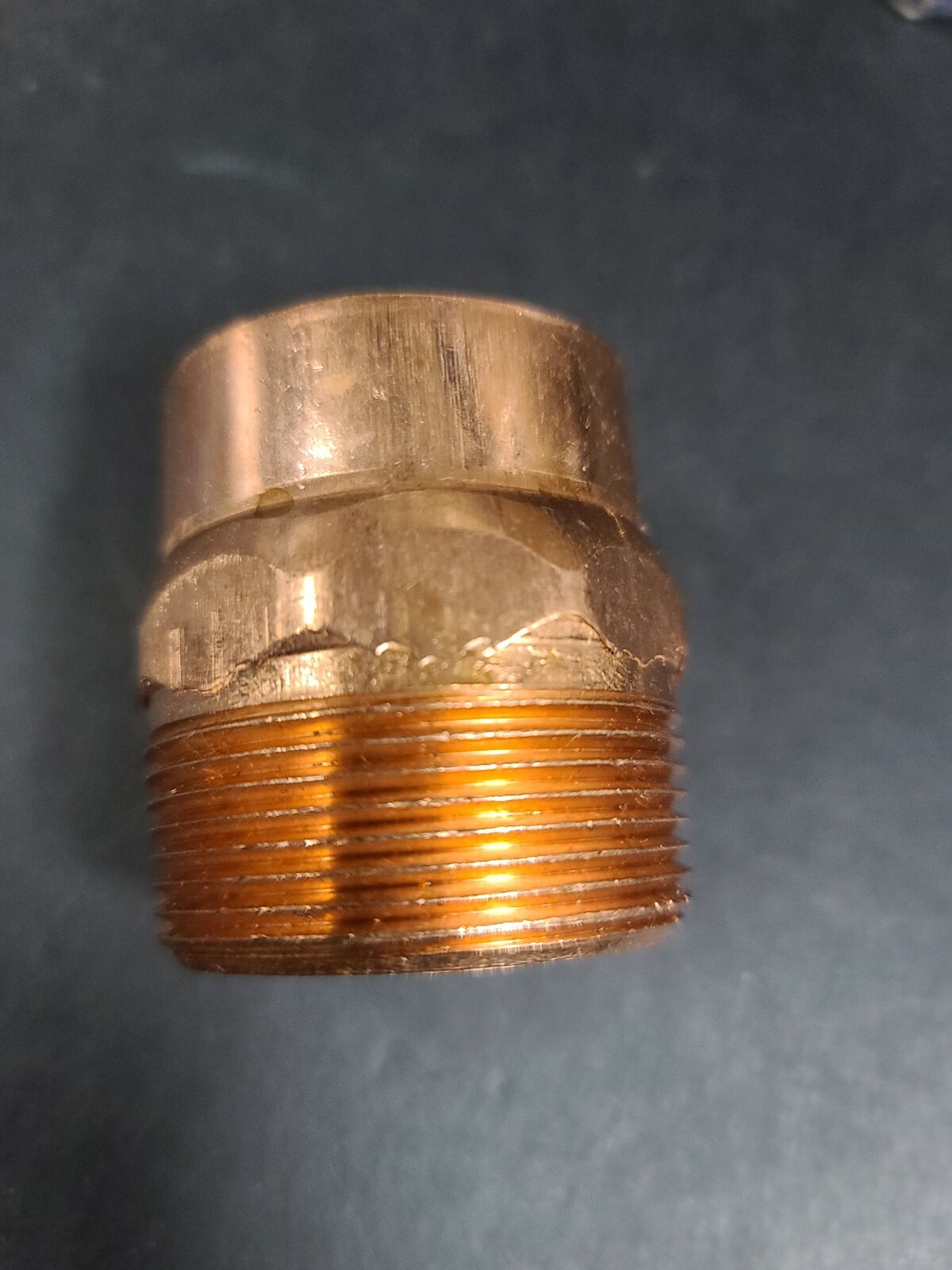 mueller industries A07054 11/2″ x M DMV Adapter qty 10