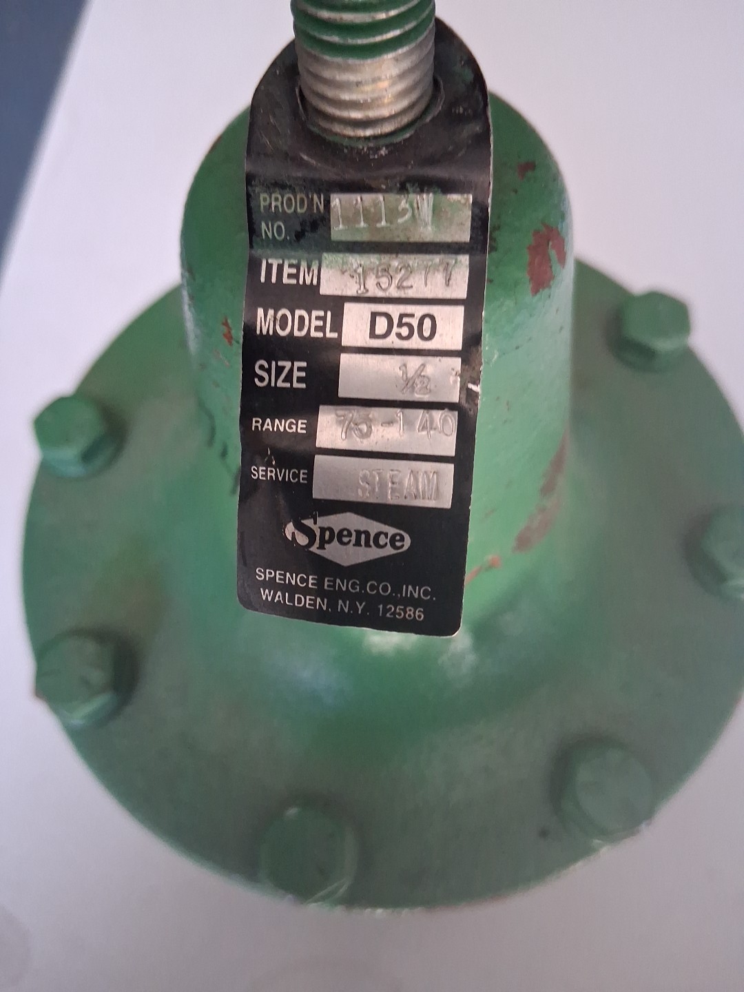 SPENCE 1/2″ D50 PRESSURE REGULATOR 15217