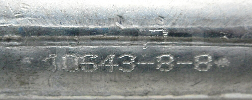 NEW PARKER 426-8 WP HI-TEMP HOSE ID: 1/2″ w/ (2) 10643-8-8 & BST-2, O.A.L: 37″