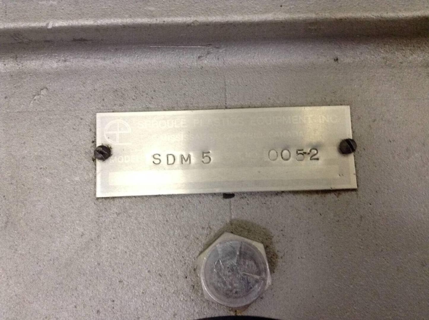 SPROULE PLASTIC EQUIPMENT Drawer Magnet w/ Shutoff SDM 5 Used #74798