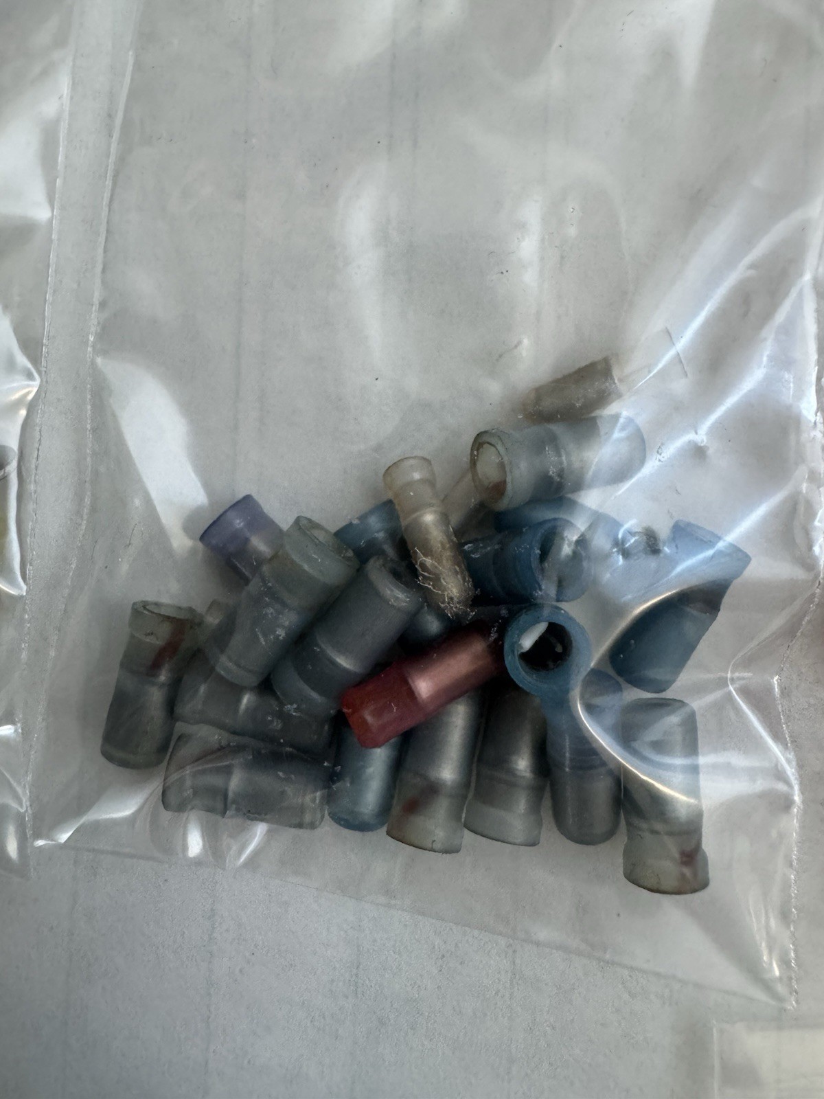 Red, Blue, Yellow Fork Terminal Vinyl Connector & Ring Terminal More Than 400New