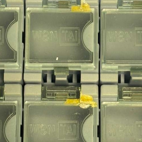 *LOT OF 400* Electronic Component Blue Storage Box SMT SMD Part X001REHEEJ