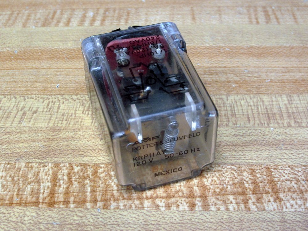AMF Potter & Brumfield KRP11AY Relay 120V