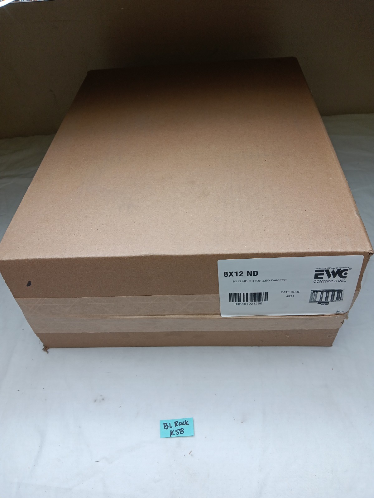 EWC 8X12 ND 12″x8″ Motorized Damper