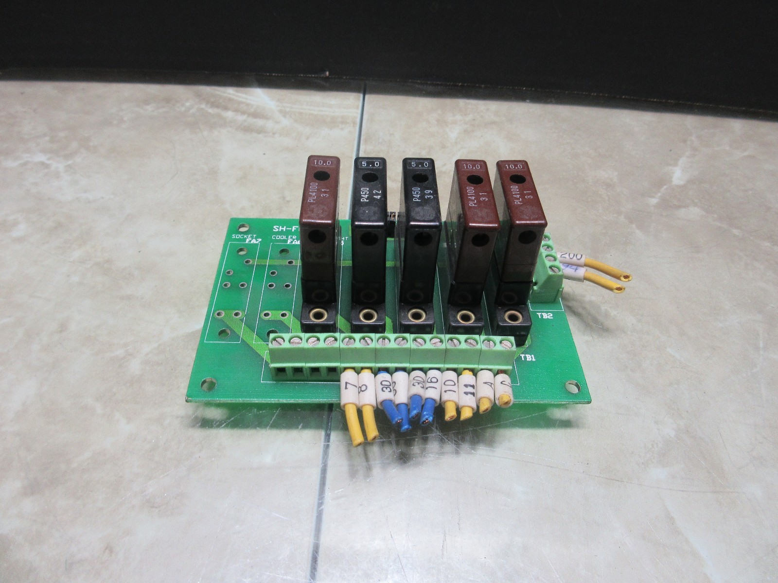 SANYO CIRCUIT BOARD UNIT SH-FUSE-A 651150 CNC MIGHTY COMET