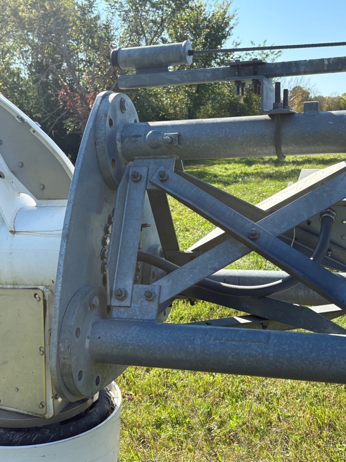 Sabre 160 Foot Self-Supporting Tower 110mph Wind Rated