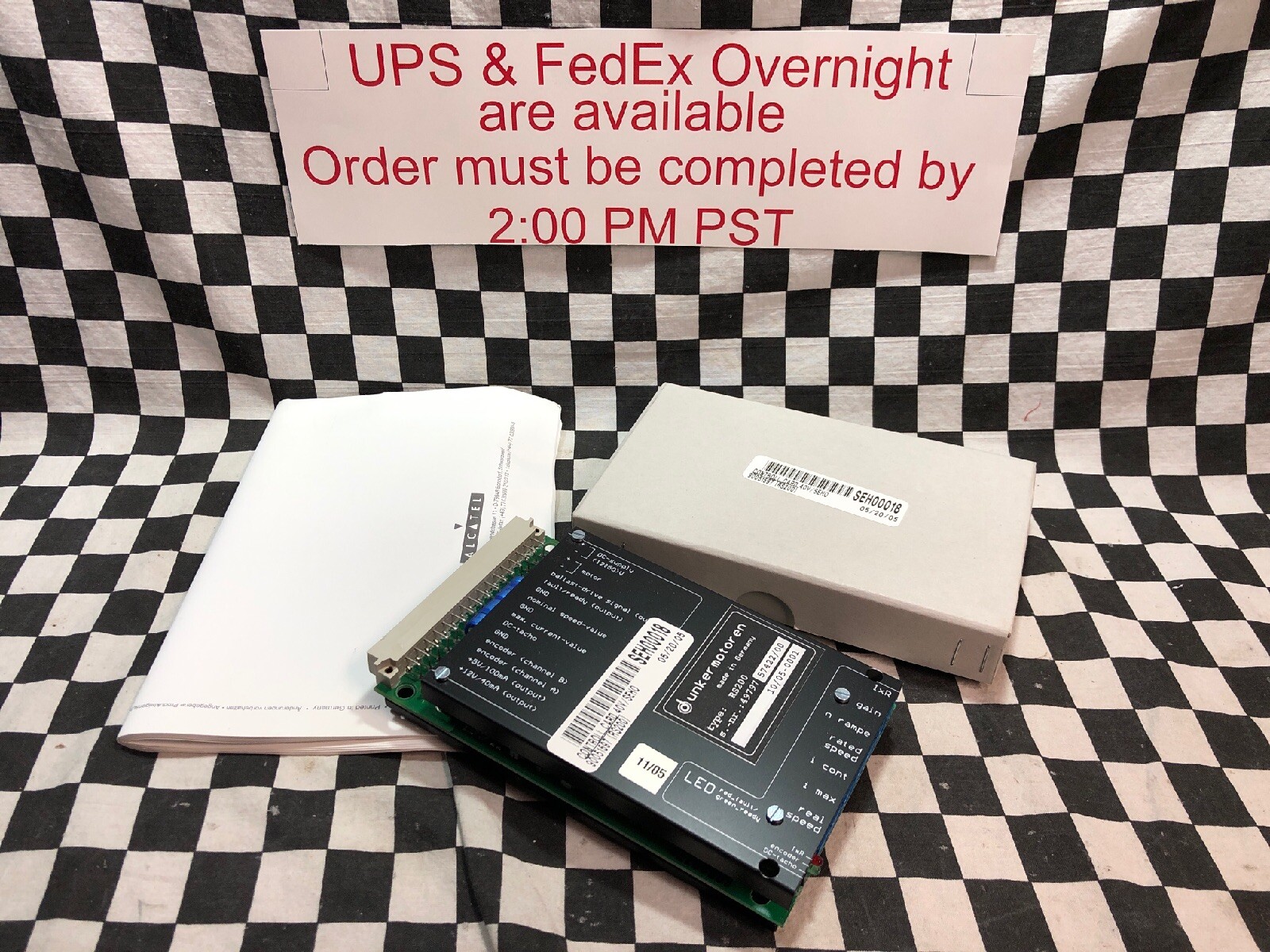 DUNKERMOTOREN CONTROL CARD 40V, TYPE RS200, 90051597, SEH00018, 4979757422/00