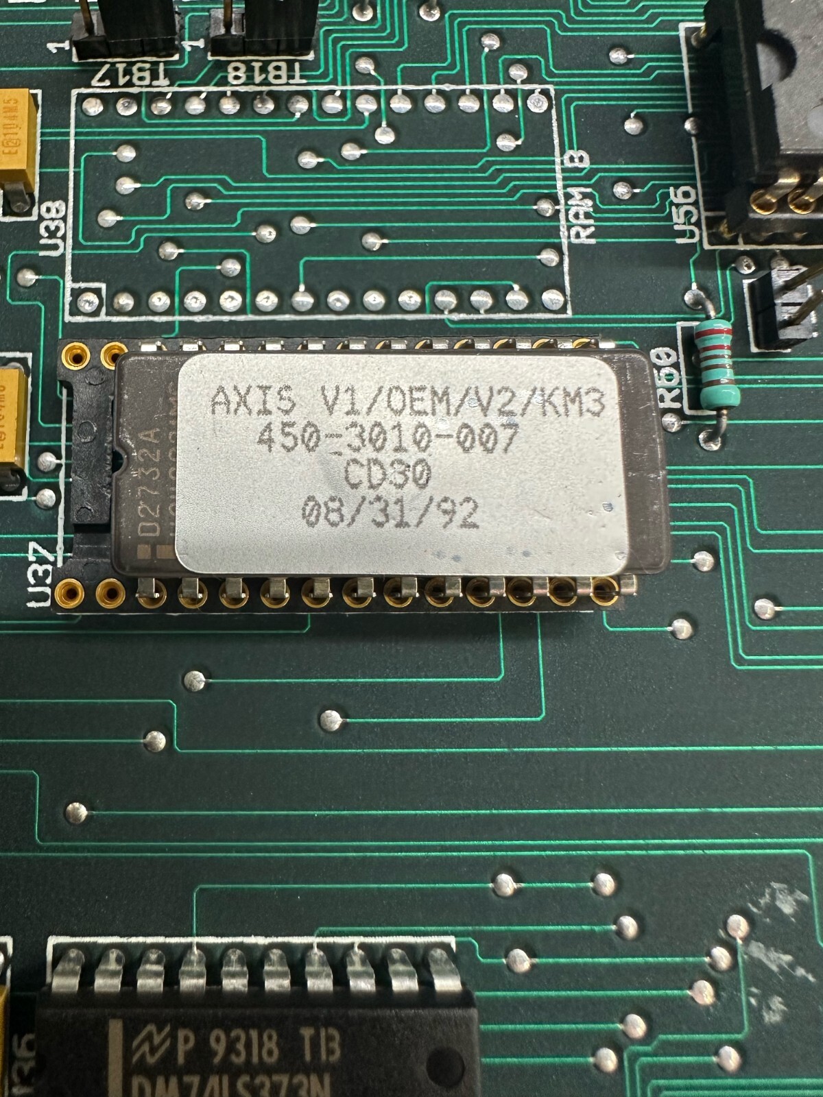 HURCO #415-0176-139 REV. A DUAL AXIS 2 PCB ASSY CIRCUIT BOARD