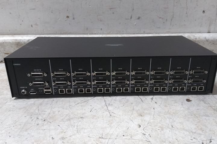 Black Box KVS4-2008VX 8-Port DH Secure DVI-I KVM w/Audio and CAC