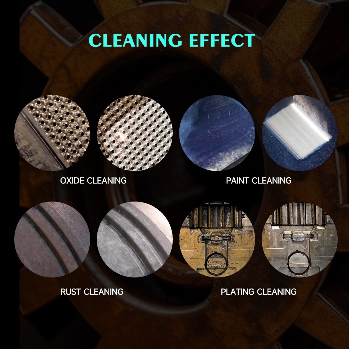 1000W Pulse Laser Cleaning Machine Laser Cleaner for Metal Paint Rust Coating