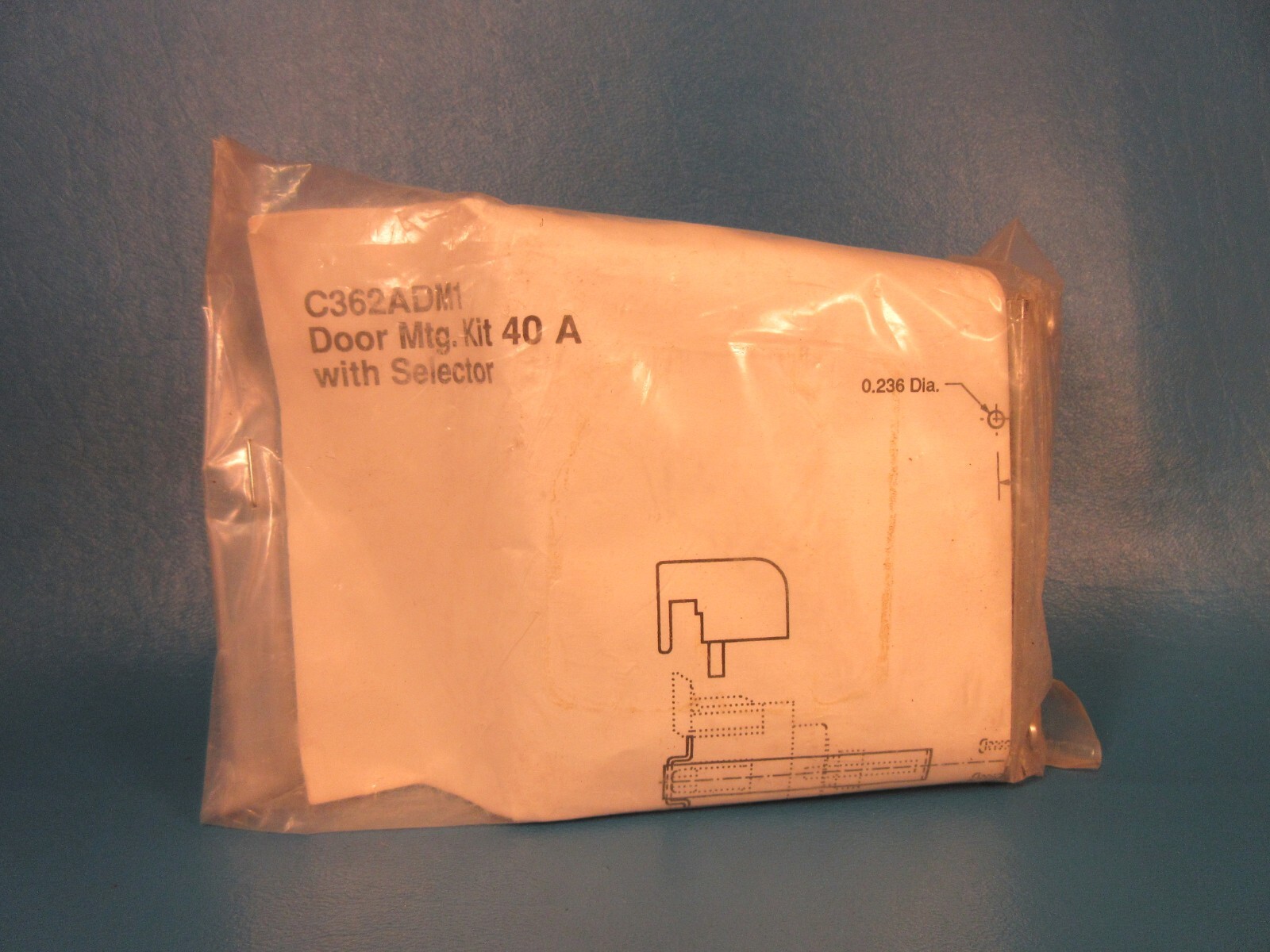 Cutler Hammer C362ADM1, DOOR Mtg. KIT 40 A WITH SELECTOR, EATON