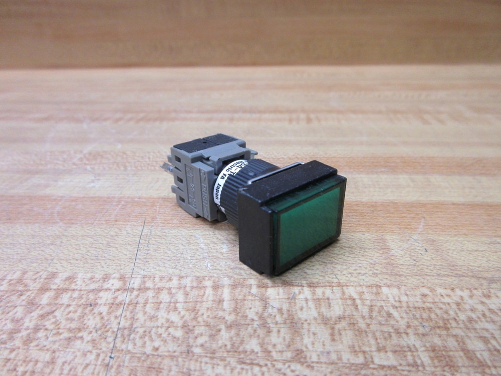 Fuji Electric AH164-TF Push Button Switch AH164TF Green