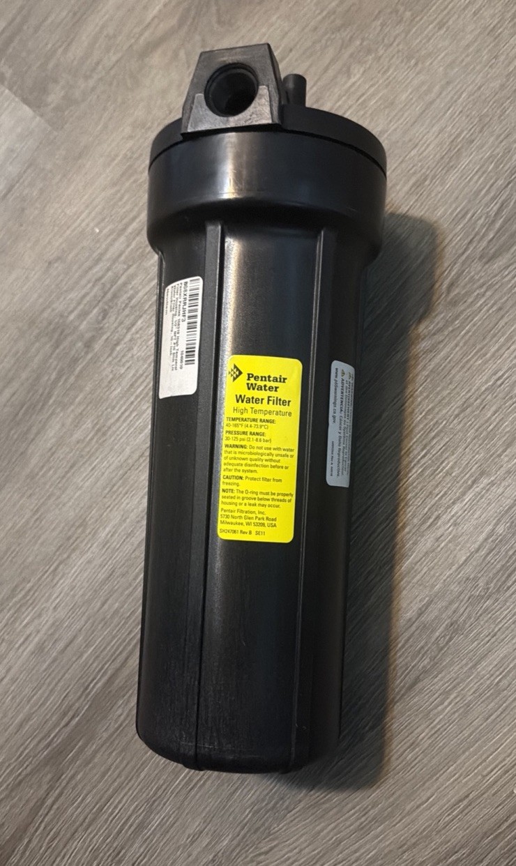 PENTAIR/PENTEK 158319 High Temperature Filter Housing, 1/2” NPT