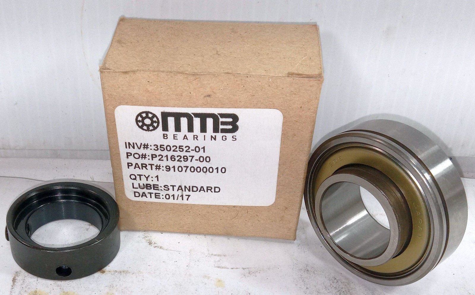1 NEW NTN ALS205-100 1” CYLINDRICAL BORE INSERT BALL BEARING NIB **MAKE OFFER**