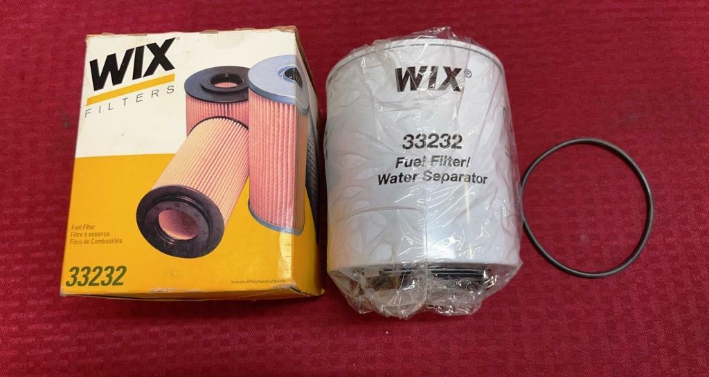 WIX FILTERS FUEL FILTER / WATER SEPARATOR PART NUMBER: 33232