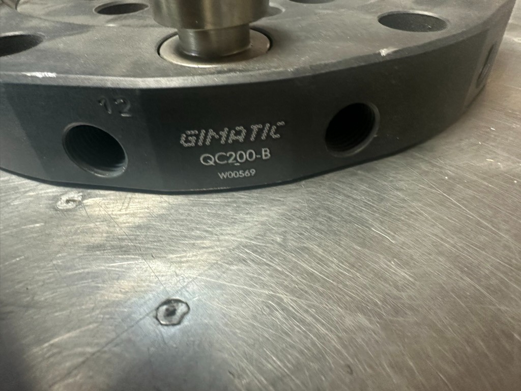 Gimatic QC200-B Tool Changer Plate , New Shipped Priority Mail