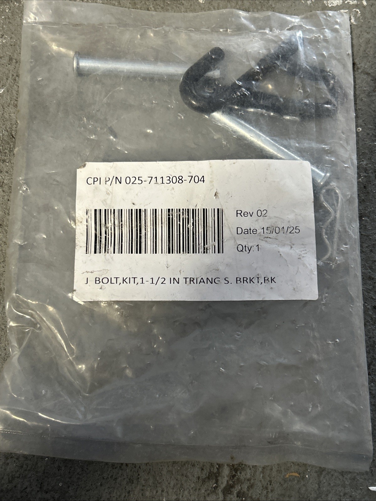Chatsworth Products (CPI) J-Bolt Kit 1-1/2″ cable runway to auxiliary framing