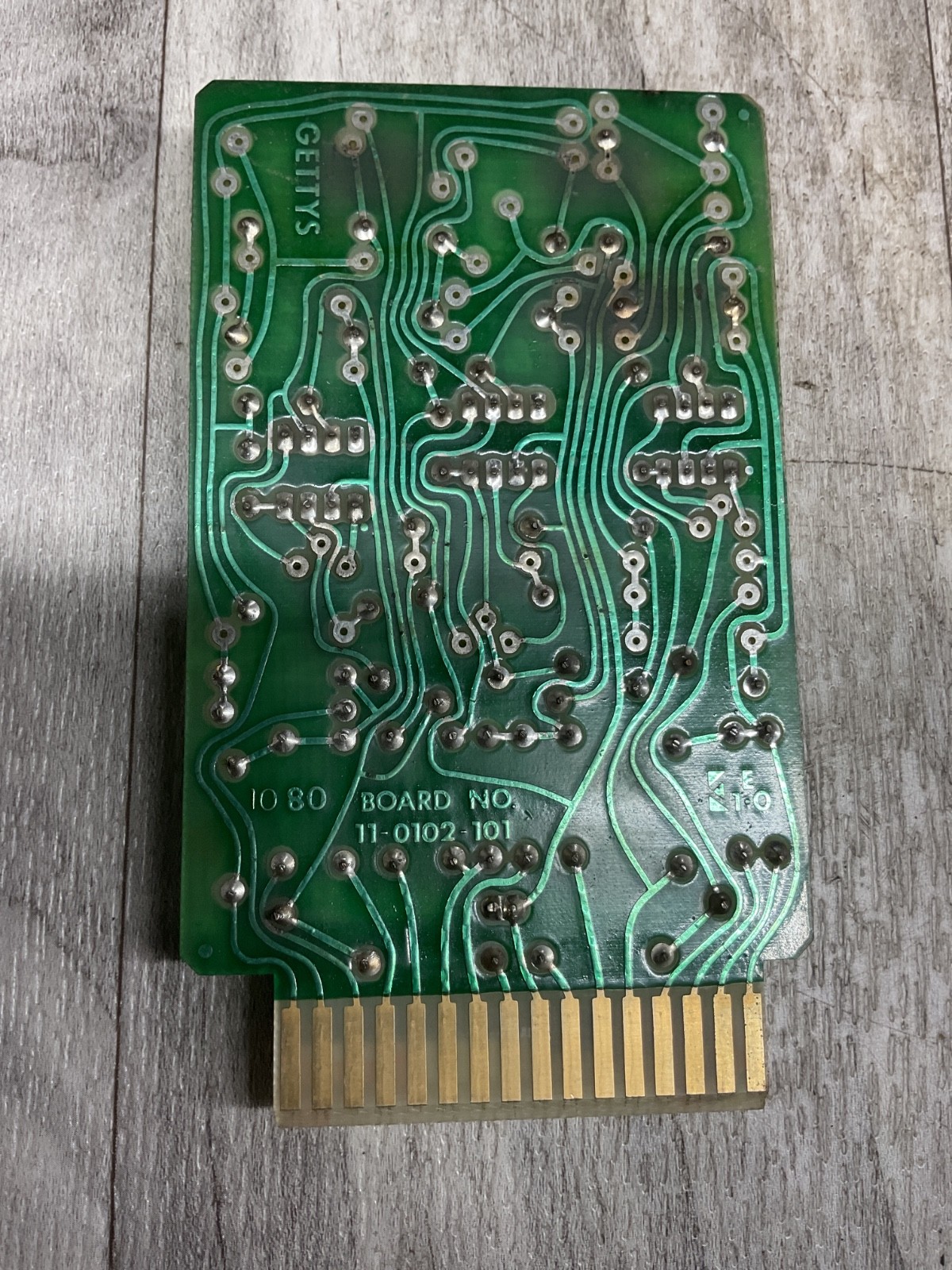 GETTYS 11-0102-101 Computer Curcuit Board #4093B46