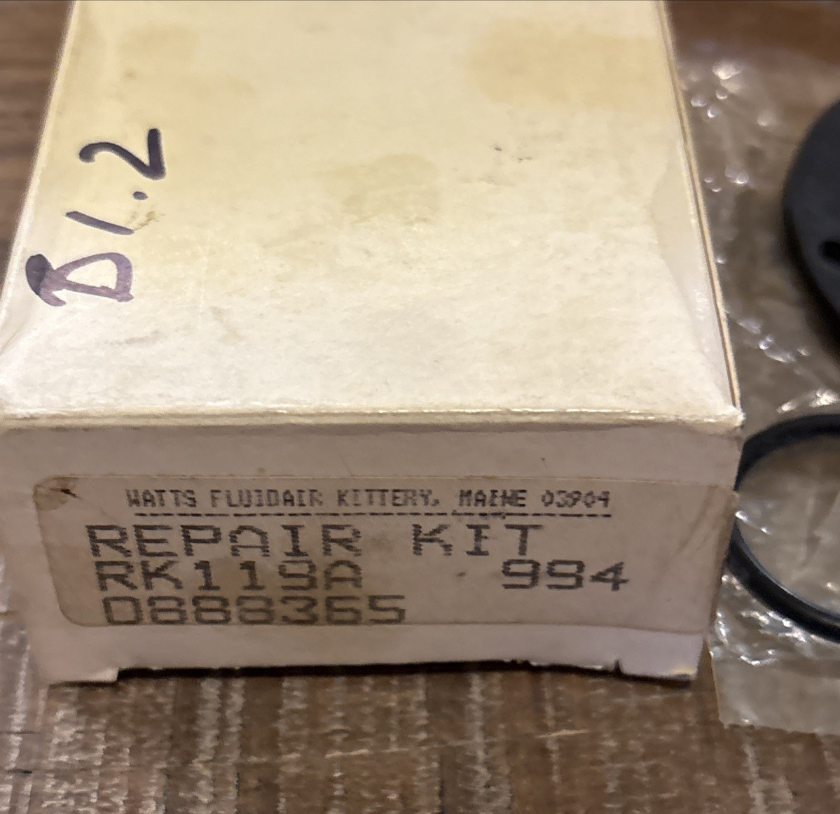 Watts RK119A Fluidair Repair Kit – New Open Box **US SELLER**