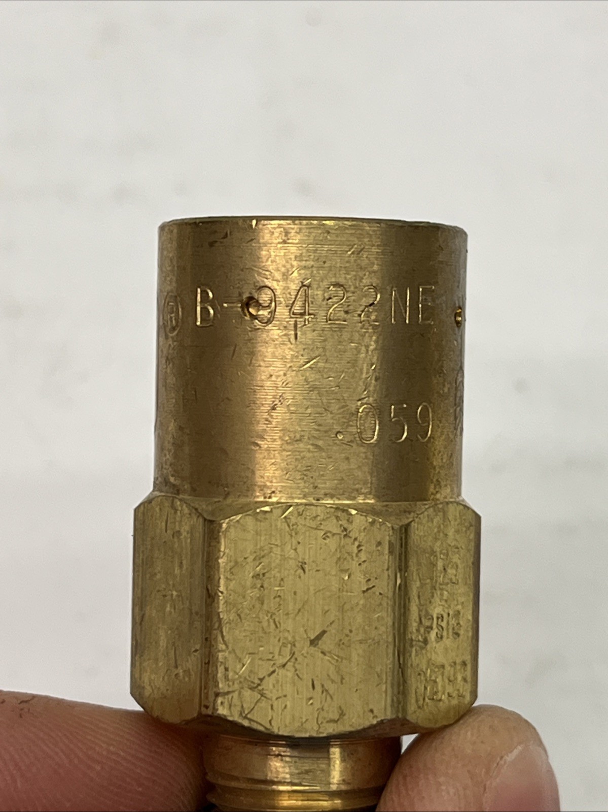(5x) Rego Brass Pressure Relief Valve B-9422NE 125 PSIG | NEW read desc