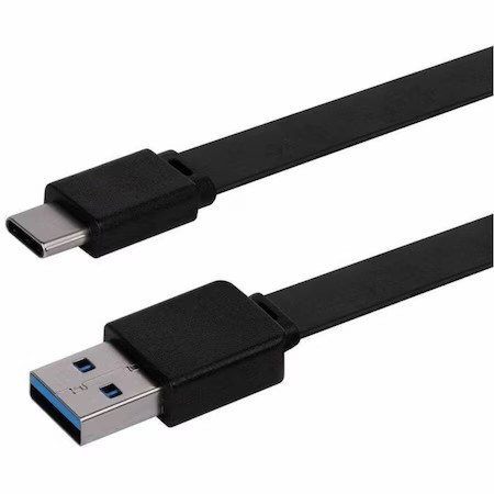 Monoprice USB Cable,6 ft Overall L.,Black 41941 Monoprice 41941 889028162163