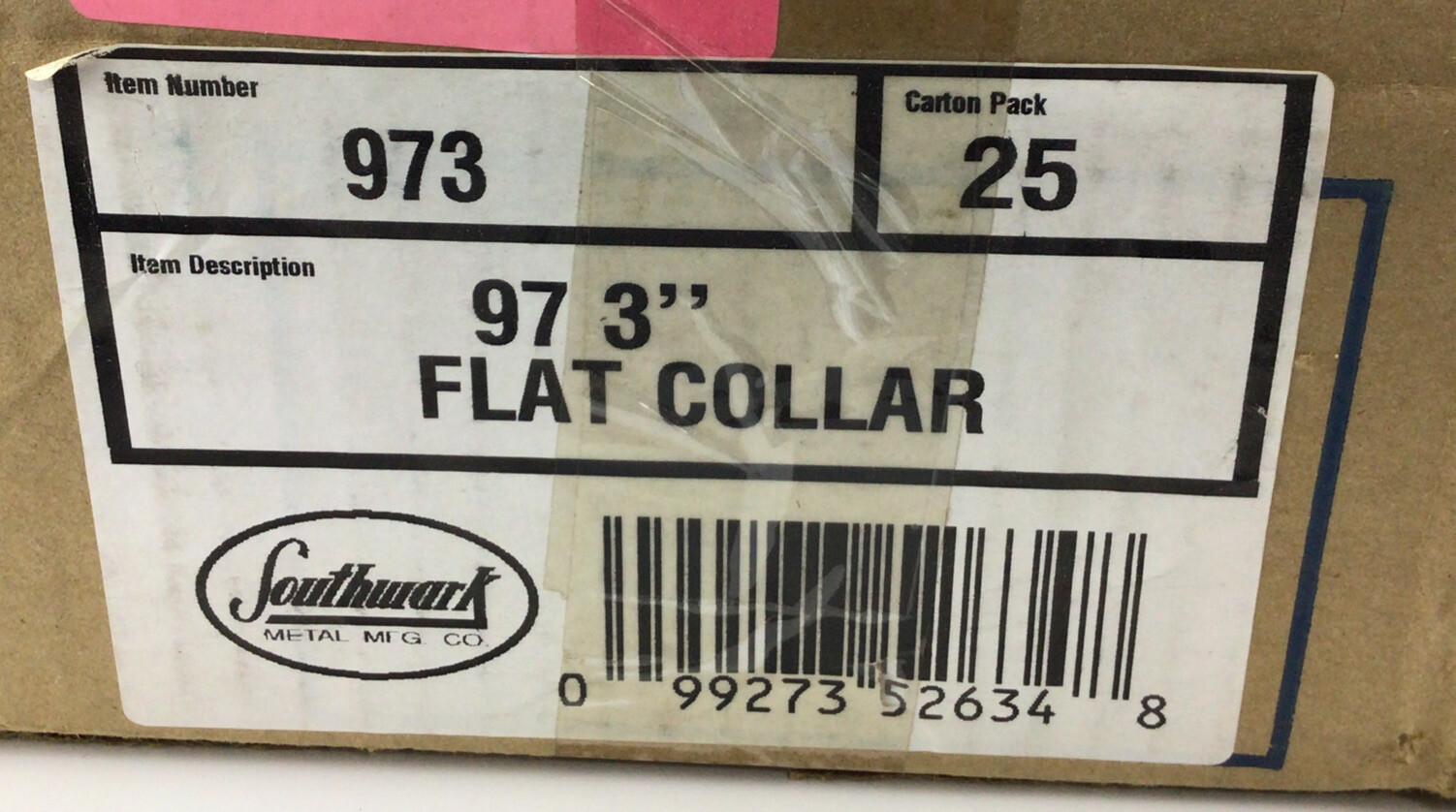 QTY 25 SOUTHWARK 973 97 3″ FLAT COLLAR FREE SHIPPING