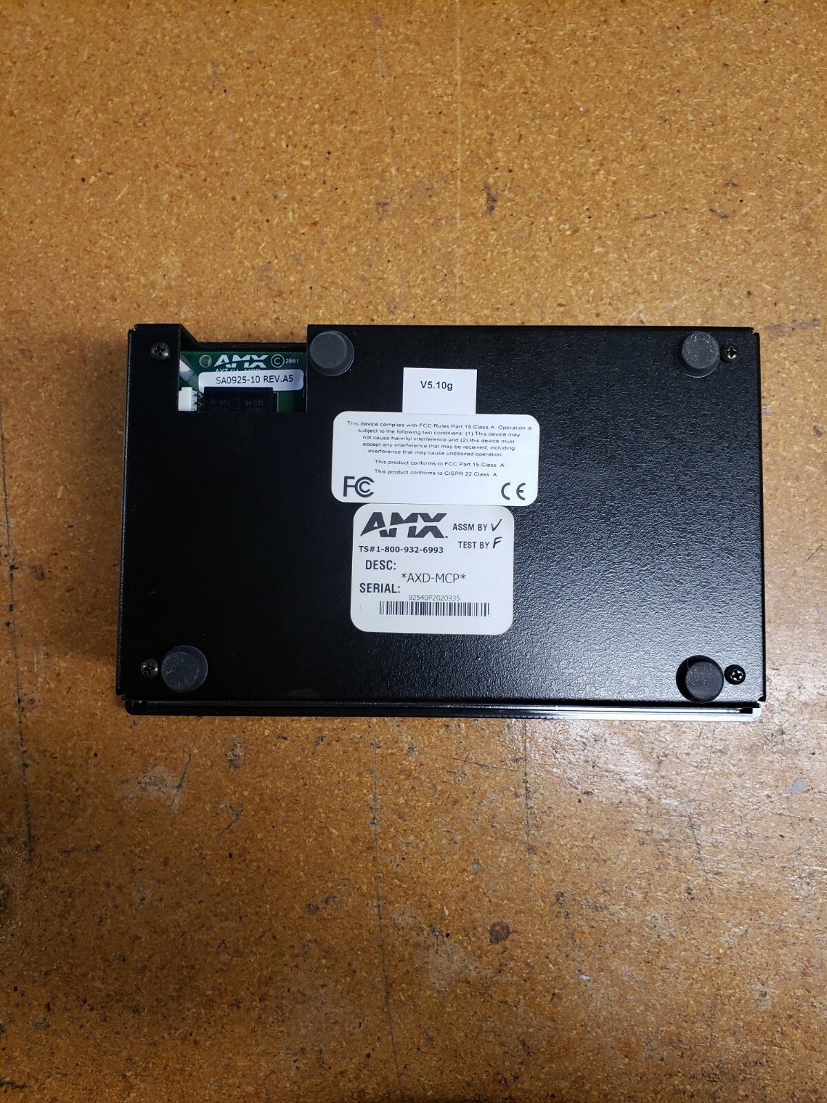 Refurbished AMX Panja AXD-MCP DISPLAY UNIT SA0925-10 50-0925-10 ATX-U-MPC