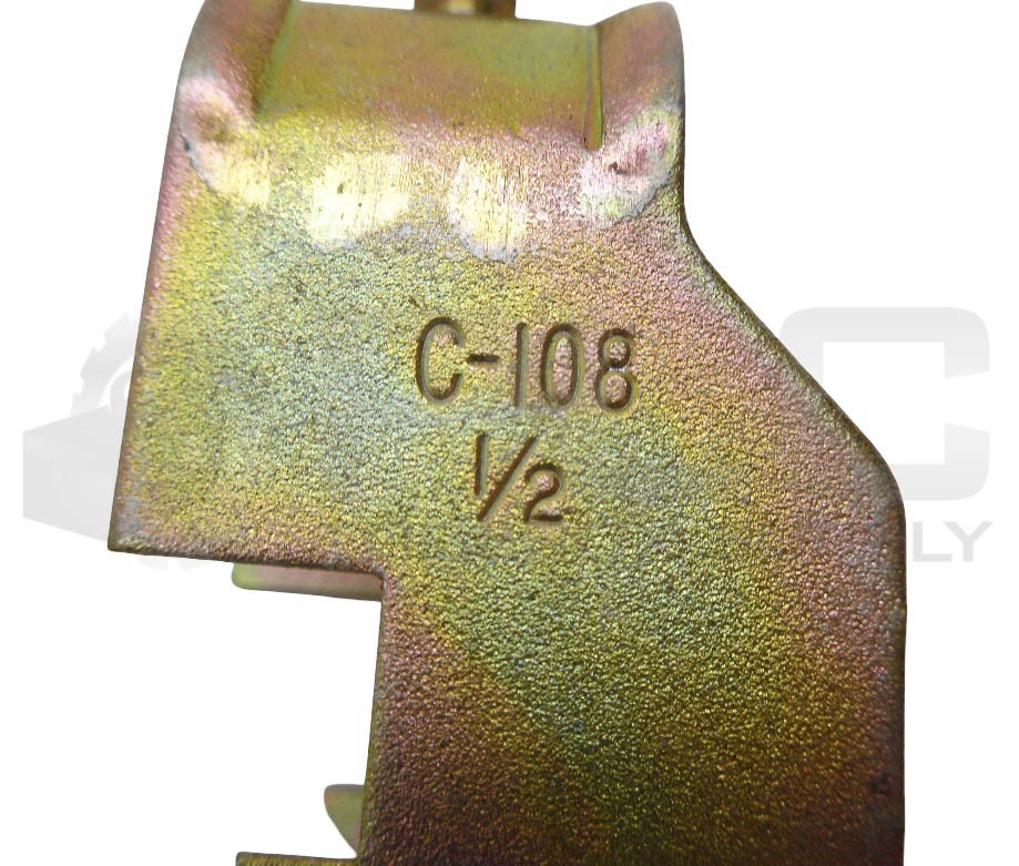 NEW STEEL CITY KINDORF C-108 UNIVERSAL PIPE STRAP, 1/2″, LOT OF 62
