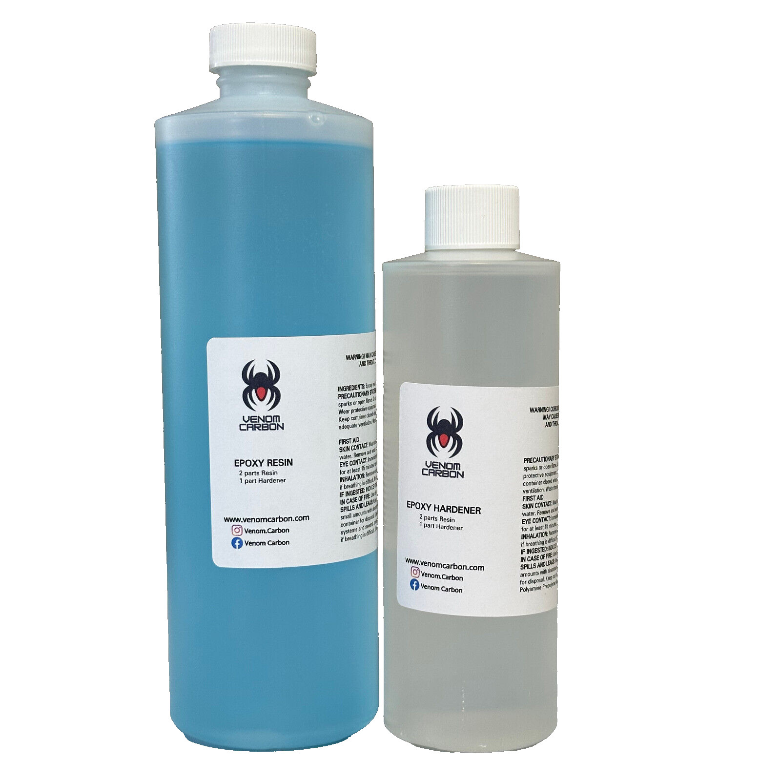 1/2″ Chopped Carbon Resin Kit: 1 lb (making FORGED composites)