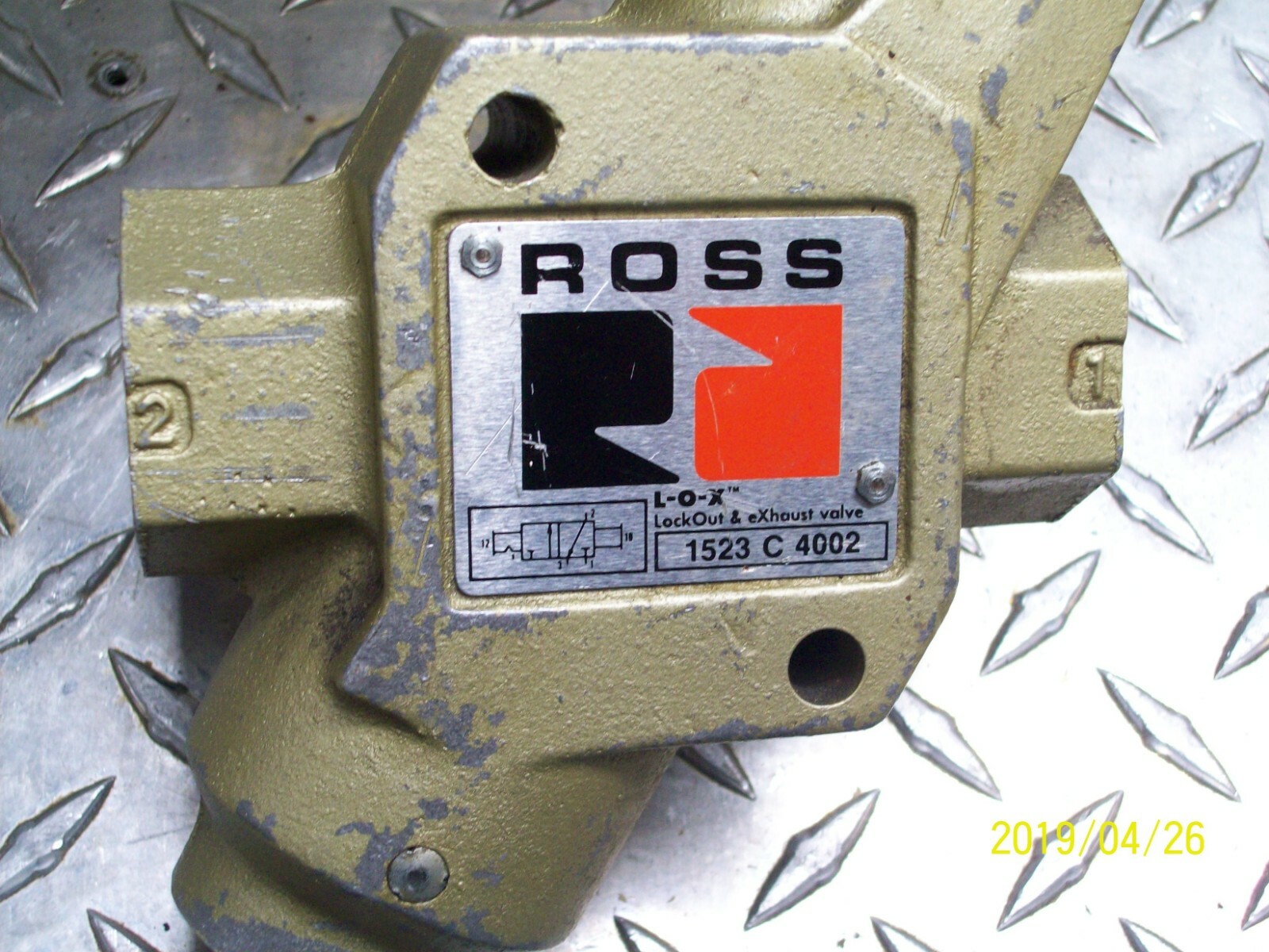 ROSS 1523 C 4002 LOCK OUT VALVE 1523C4002 *FREE SHIPPING*