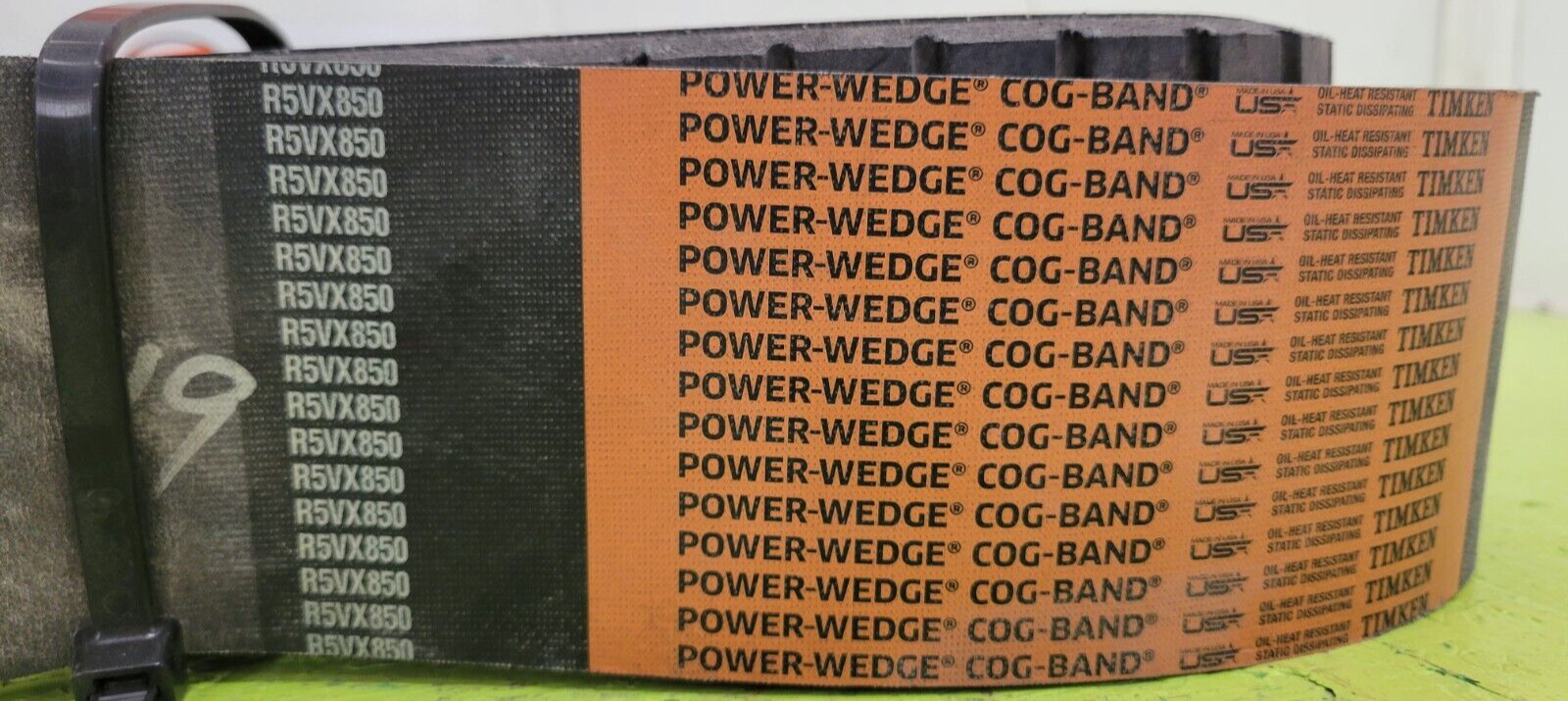 🟠TIMKEN R5VX850 POWER-WEDGE COG-BAND OIL/HEAT PESSCO IS OFFERING 1 V011924-9 🗽